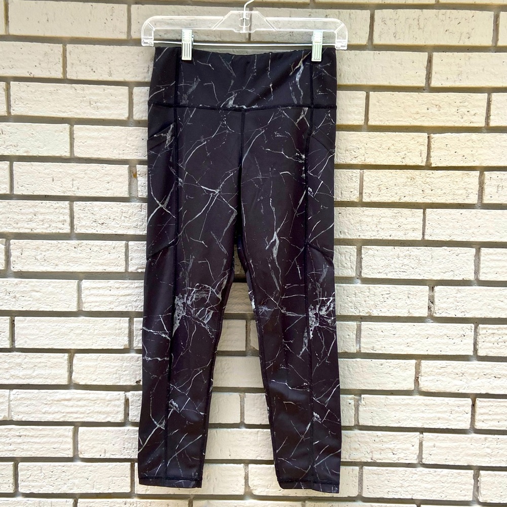 KIAVA capri marble leggings